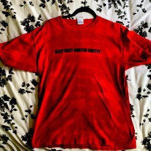 Custom tie dye Austin tee